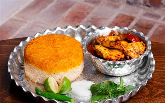 کته خورشت بادمجان