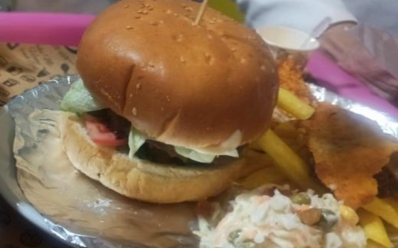 مشروم برگر
