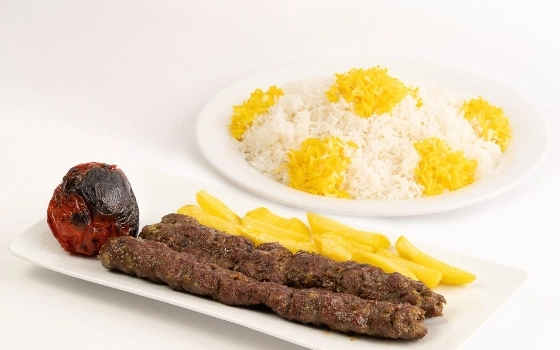 (چلو کباب کوبیده)