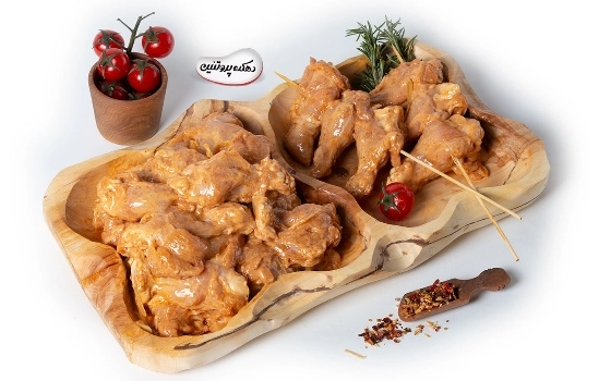 کتف زعفران و ماست