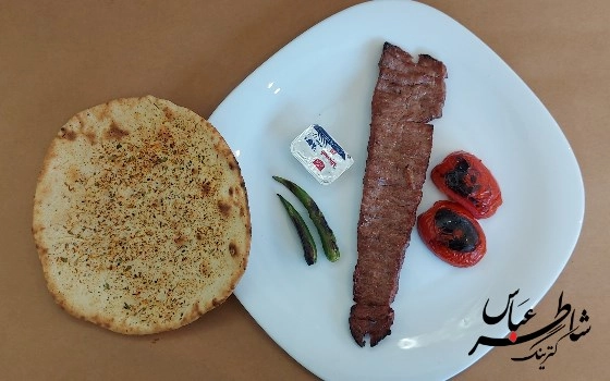 خوراک کباب برگ گوسفندی