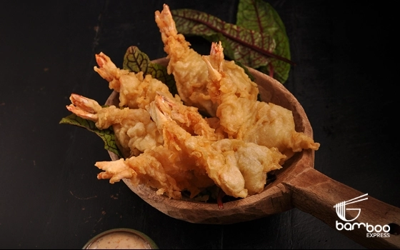 میگو با سس واسابی