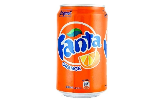 نوشابه قوطی فانتا