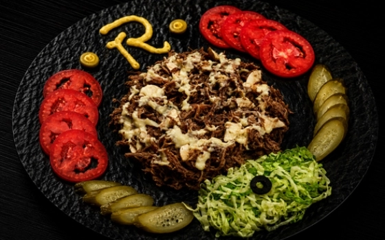بشقاب رست بیف
