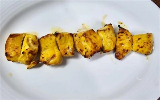 یک سیخ جوجه معمولی