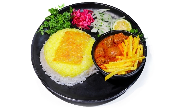 چلوخورش قیمه