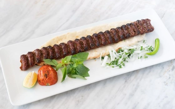 kubideh (lamb meat)