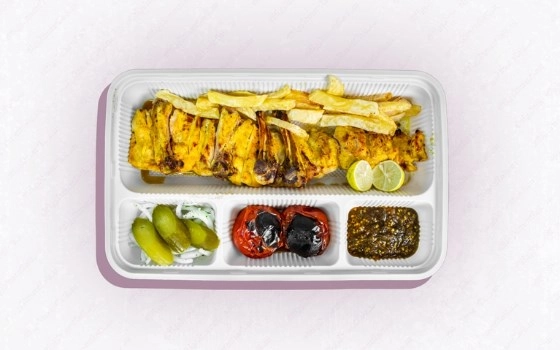 خوراک جوجه کباب با استخوان