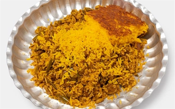 لوبیا پلو