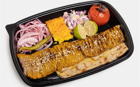 خوراک کباب برگ (220گرمی)