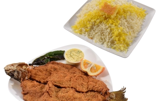 چلو ماهی قزل آلا