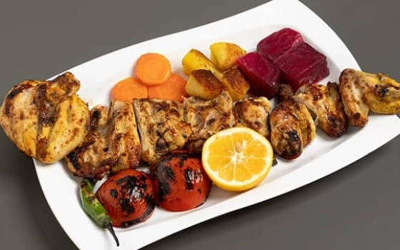خوراک جوجه کباب با استخوان