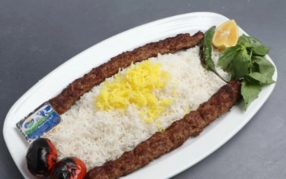 چلو کباب کوبیده بناب معمولی