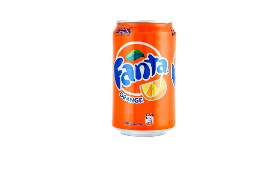 نوشابه قوطی فانتا