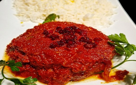 چلوکباب تابه ای