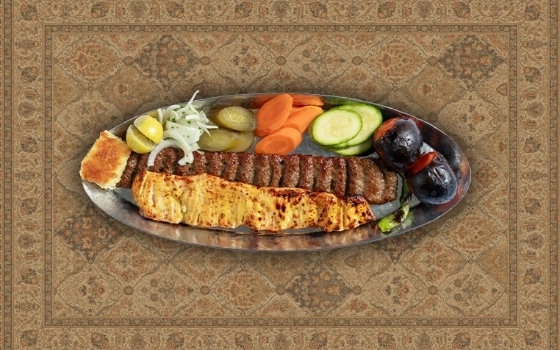 خوراک کباب وزیری