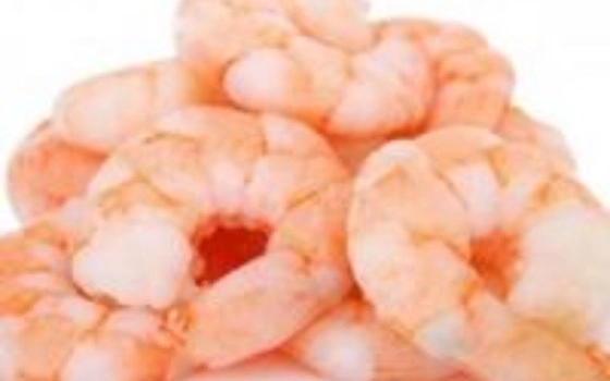 میگو منجمد بسته بندی