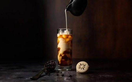 ایس لاته طعم دار