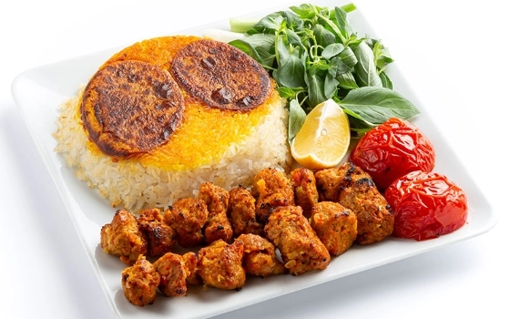 چلو کباب چنجه
