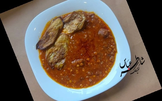 خورشت قیمه بادمجان ( بدون برنج )