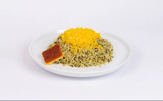 سبزی پلو