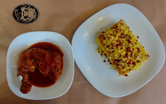 ته چین مرغ (سینه)