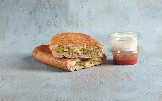 پنینی مرغ و قارچ