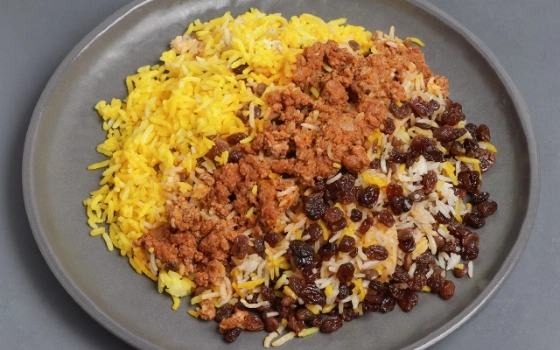 * دوشنبه: عدس پلو با گوشت اقتصادی