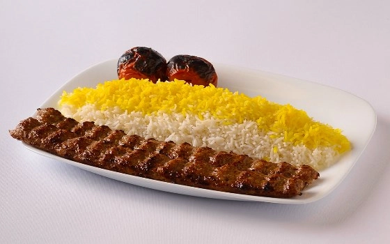 چلوکباب کوبیده