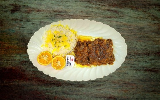 چلو گردن گوسفندی