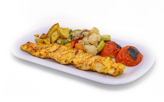 خوراک جوجه کباب