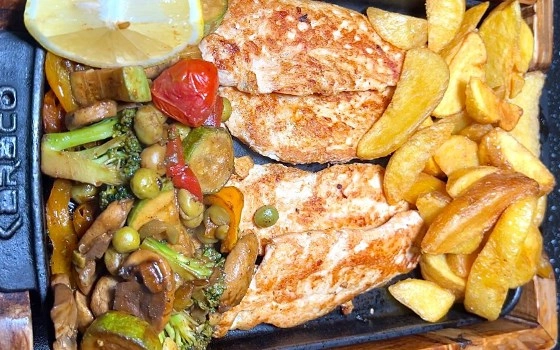 استیک مرغ پرسی