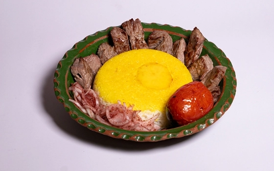 پلو کباب محلی