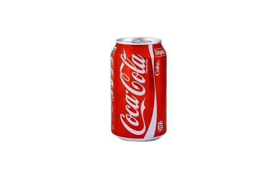 نوشابه قوطی کوکاکولا