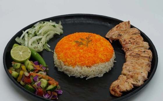 جوجه لبنانی&برنج سفید