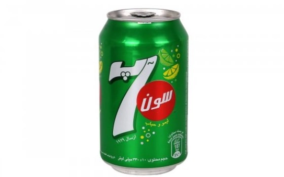 نوشابه سون آپ قوطی