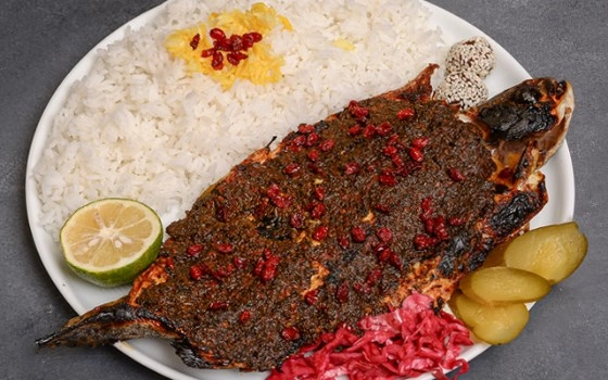 چلو ماهی تنوری