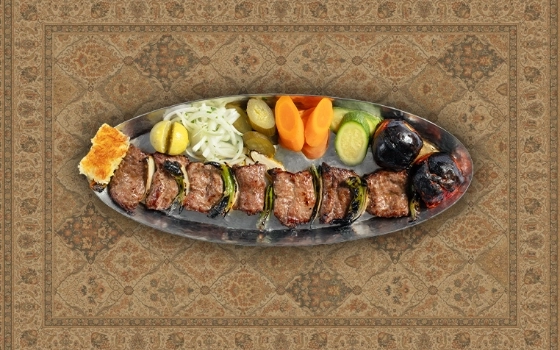خوراک چنجه کباب بره