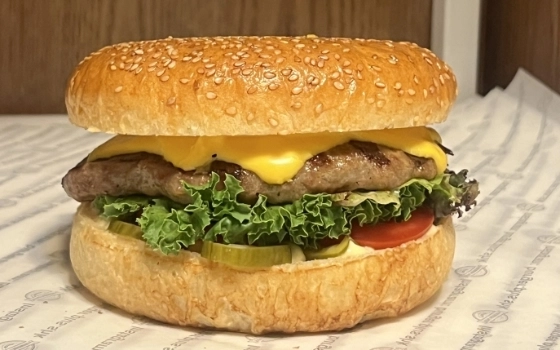 چیز برگر بره