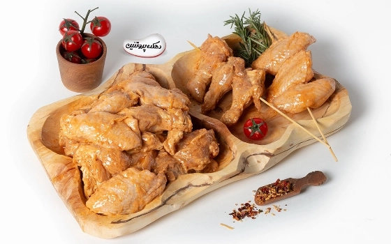 کتف و بال زعفران و ماست