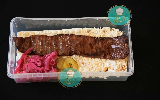 خوراک کباب برگ
