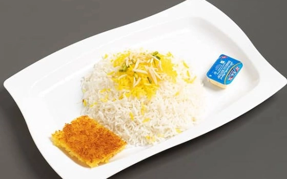 چلو کره زعفرانی