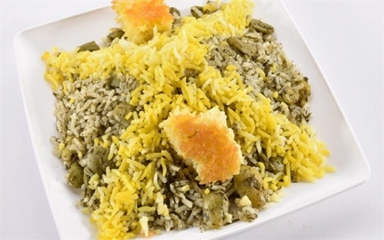 سبزی پلو
