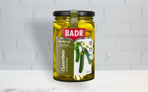 خیارشور ممتاز 630 گرم بدر