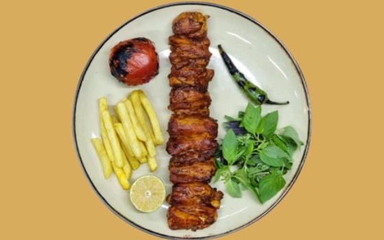 خوراک جوجه کباب تندوری 300گرم