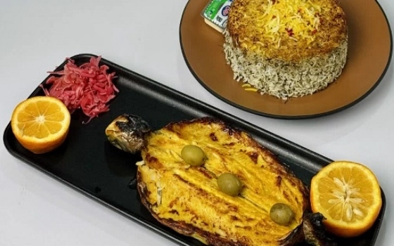 شویدپلو با ماهی قزل آلا