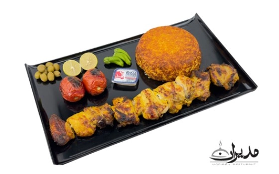 جوجه بااستخوان با ته دیگ