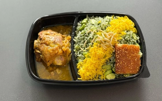 باقالی پلو با گوشت گوسفندی ممتاز