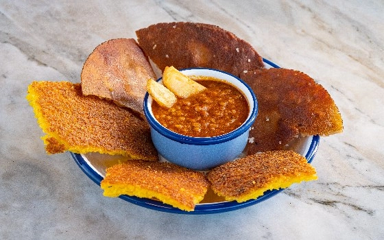 دوری ته دیگ قیمه گیاهی