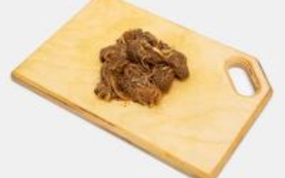 راسته گوساله کبابی با سس ذغالی ۱ کیلوگرم